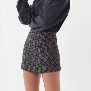 UO Olympia Plaid Mini Skirt